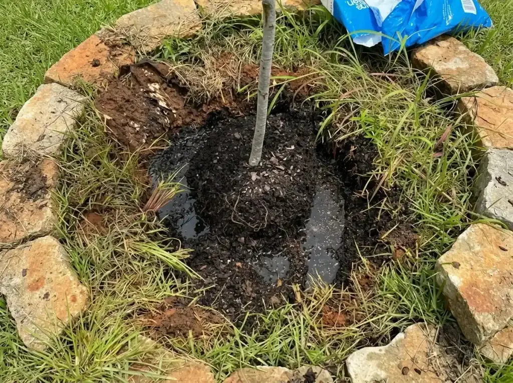 apple tree soil requirements compared in clay soil, sandy soil, and well-drained planting soil