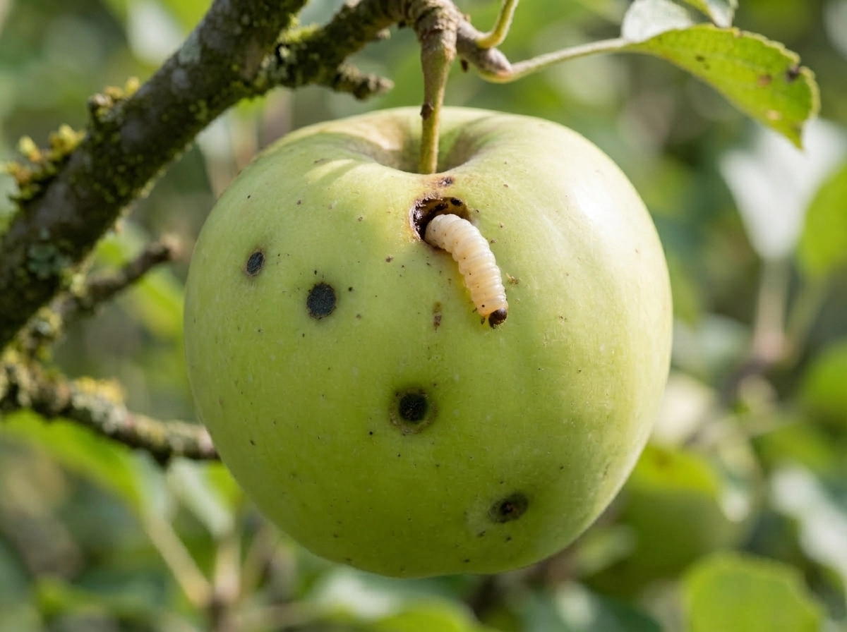 codling moth damage