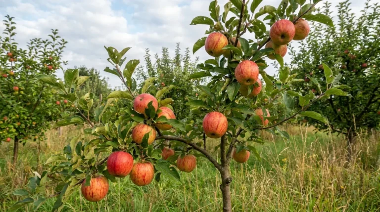 disease resistant apple tree varieties in a healthy home orchard