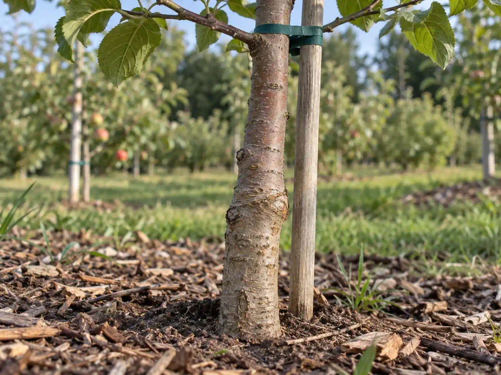 apple tree propagation from cuttings explained by a visible apple tree graft union