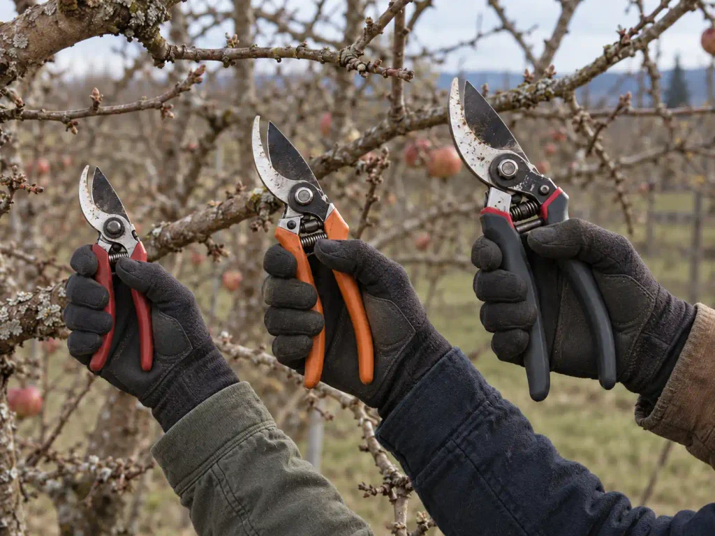best pruning shears for apple trees compared for different hand sizes